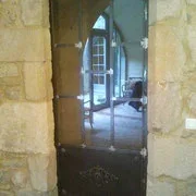 Porte vitrée style ancien atelier